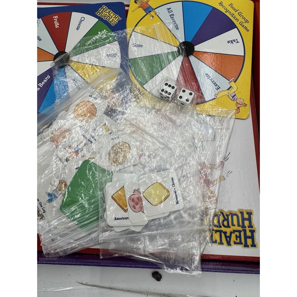 HEALTHY HURDLES Health & Nutrition Game Ages 6+ Complete - Picture 4 of 10